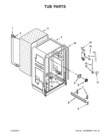 Tub parts