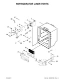 Refrigerator liner parts