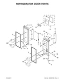 Refrigerator door parts