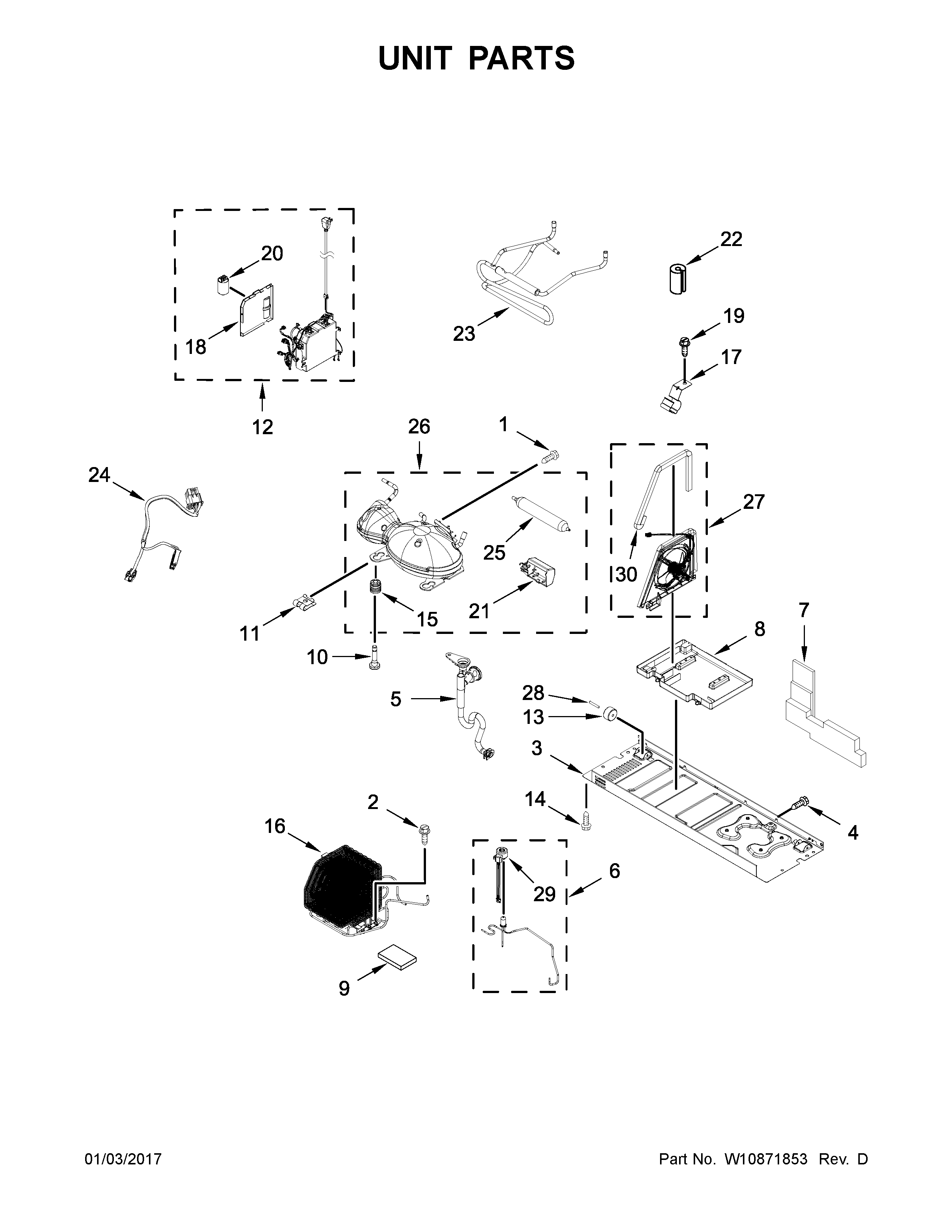UNIT PARTS