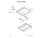 Maytag YMER8650FZ0 cooktop parts diagram