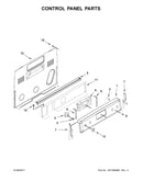 Control panel parts