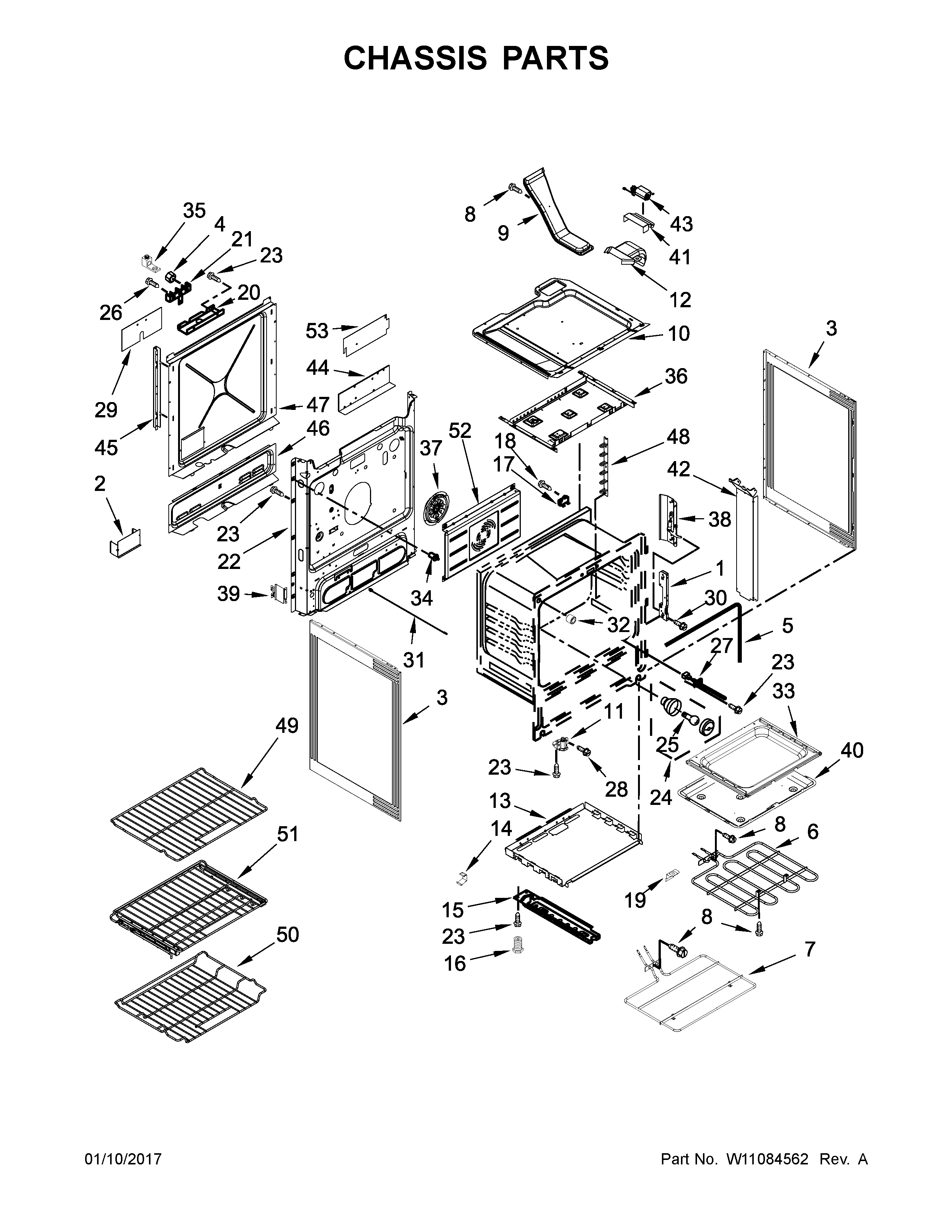 Chassis parts