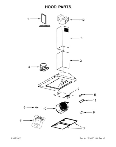 Hood parts