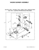 3402855 burner assembly