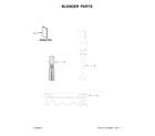 KitchenAid 5KHBC312BOB0 blender parts diagram