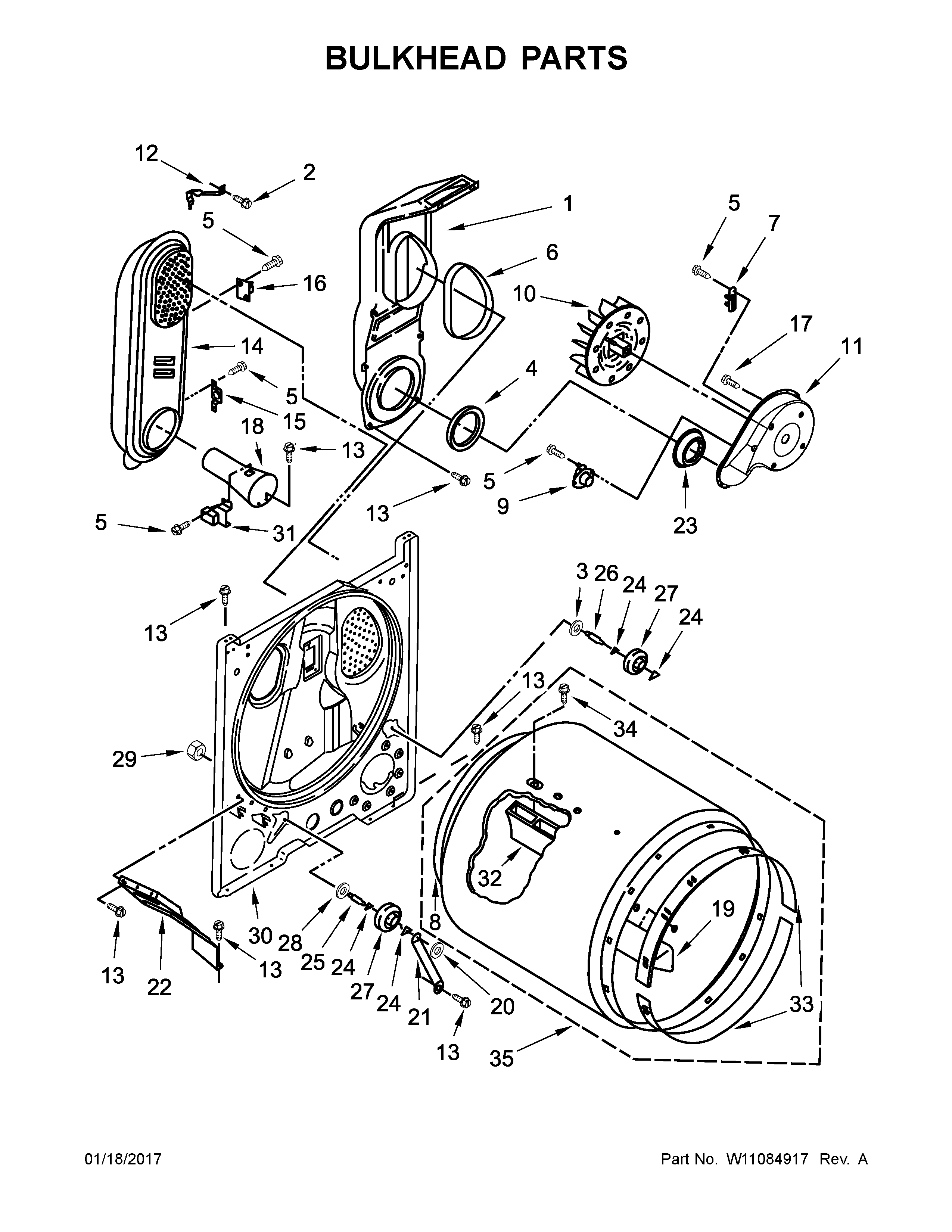 BULKHEAD PARTS