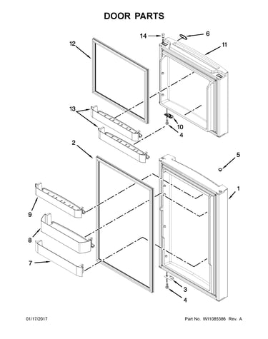 Door parts