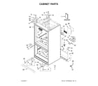 Maytag MFT2778EEZ01 cabinet parts diagram