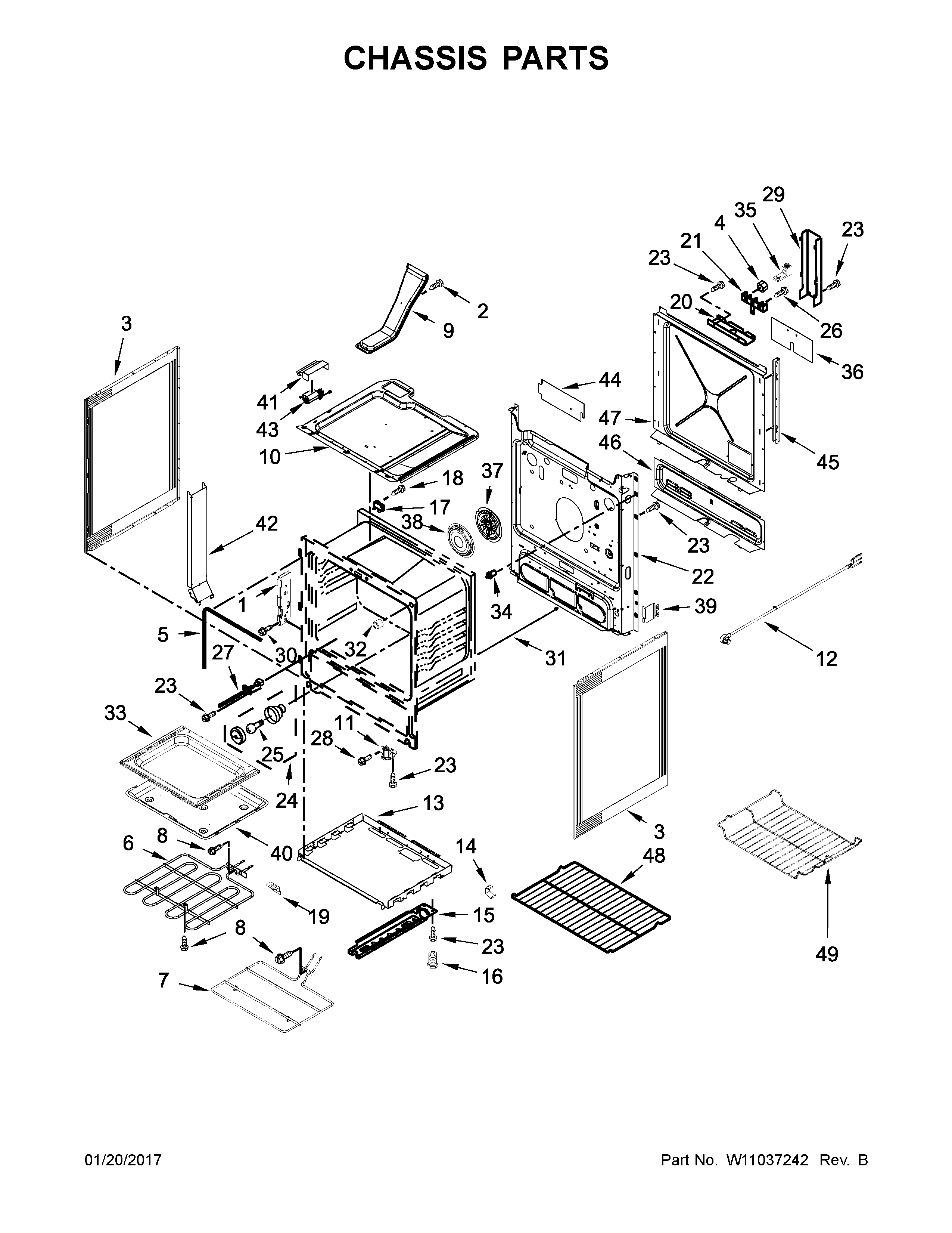 Chassis parts