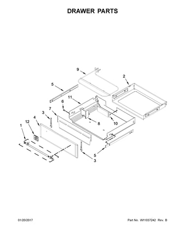 Drawer parts