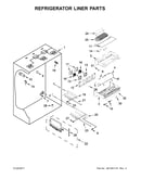 Refrigerator liner parts