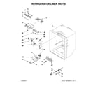 KitchenAid KRFC302EPA00 refrigerator liner parts diagram