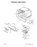 Freezer liner parts