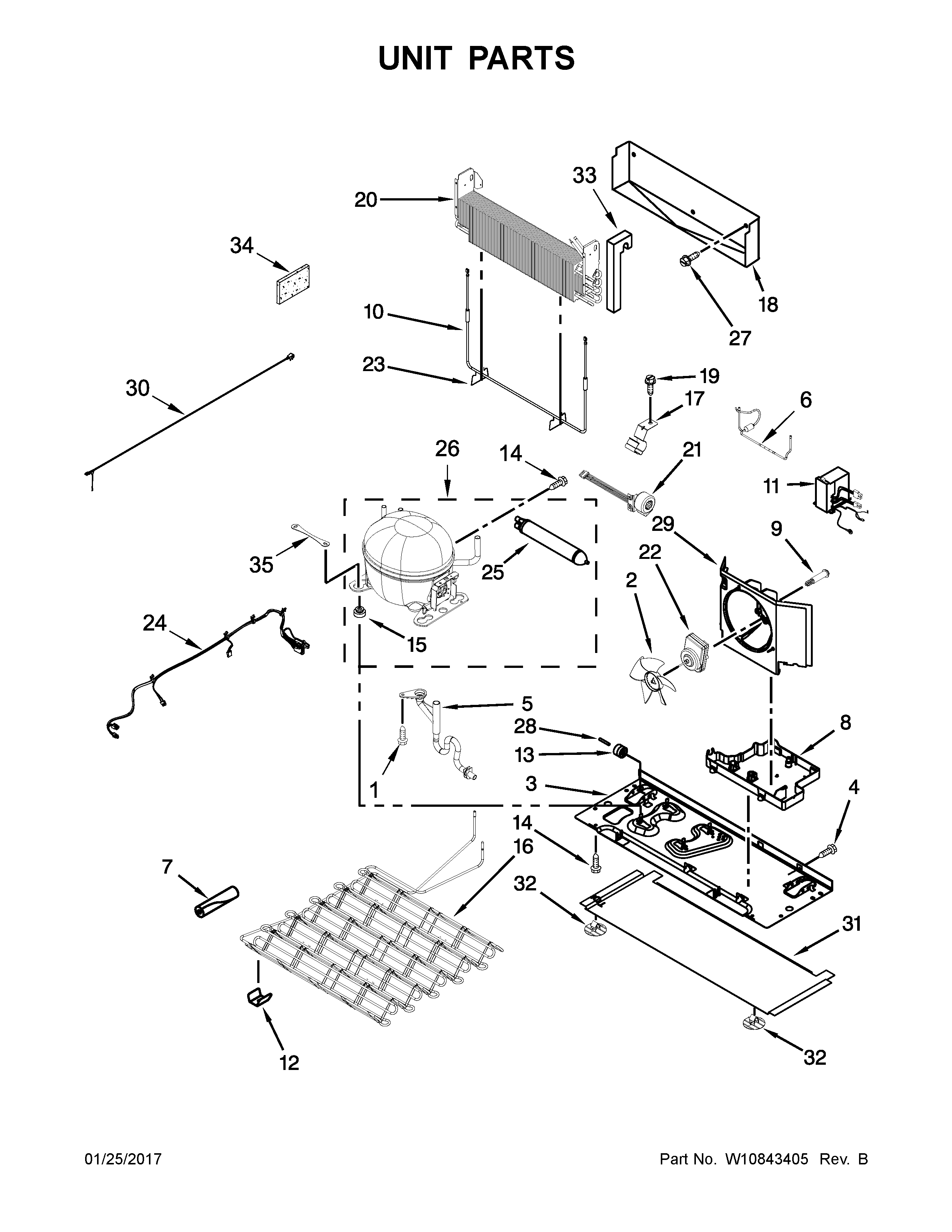 Unit parts