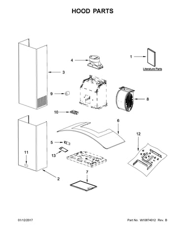 Hood parts