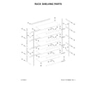 Gladiator GARK485XGG0 rack shelving parts diagram