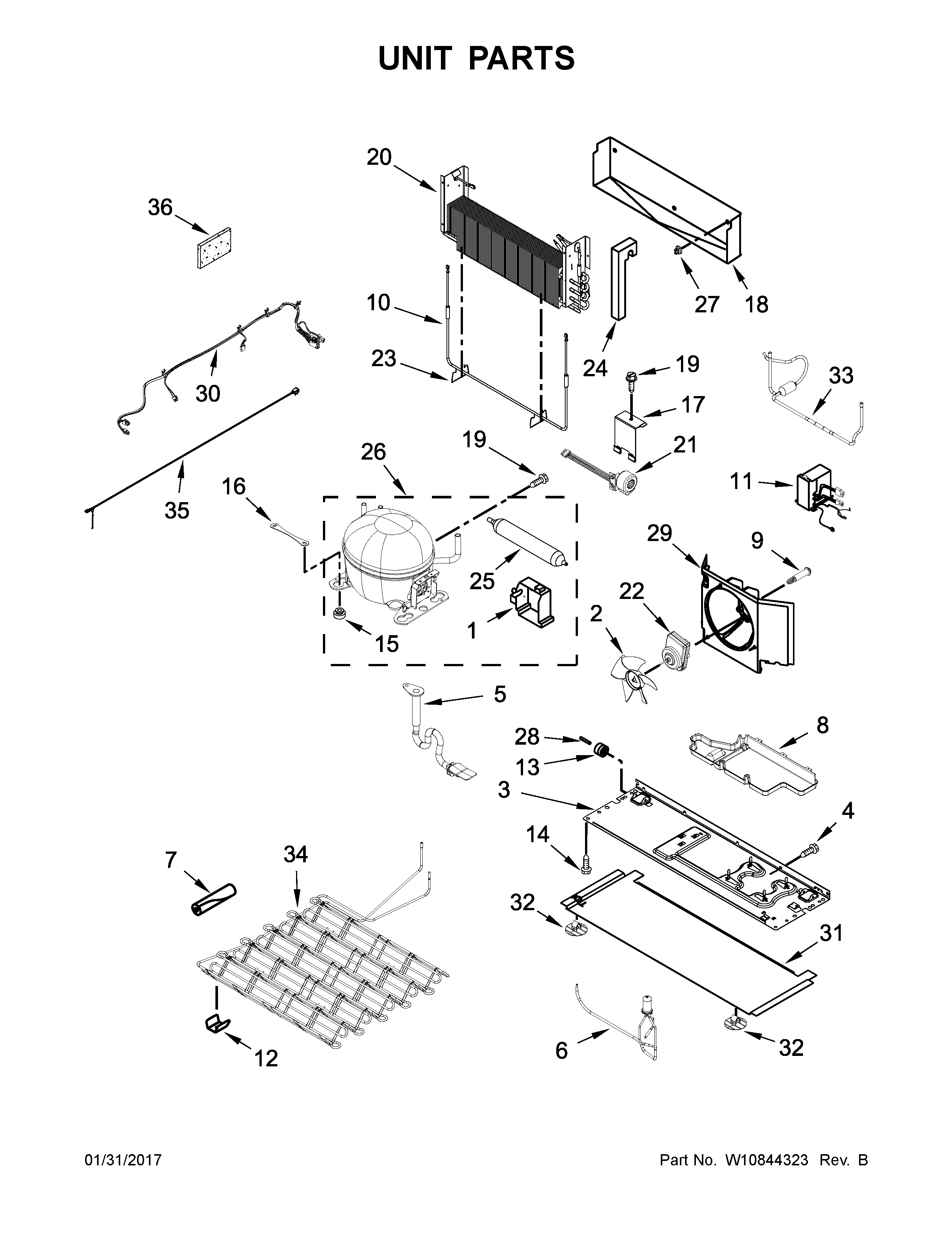 Unit parts
