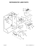 Refrigerator liner parts