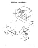 Freezer liner parts