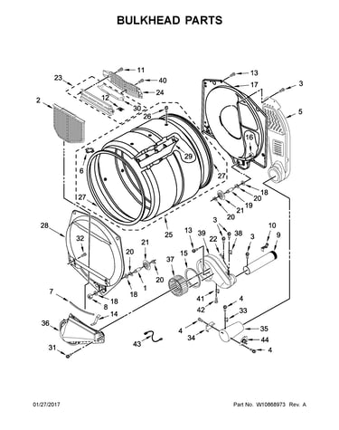 Bulkhead parts