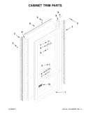 Cabinet trim parts