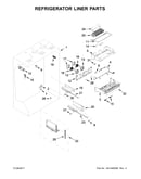 Refrigerator liner parts