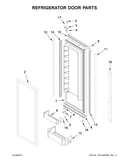 Refrigerator door parts