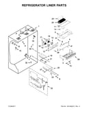 Refrigerator liner parts