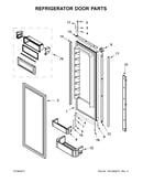 Refrigerator door parts