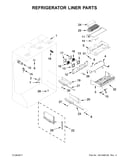 Refrigerator liner parts