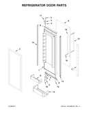 Refrigerator door parts