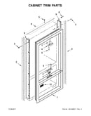 Cabinet trim parts