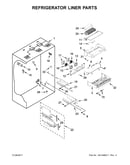 Refrigerator liner parts