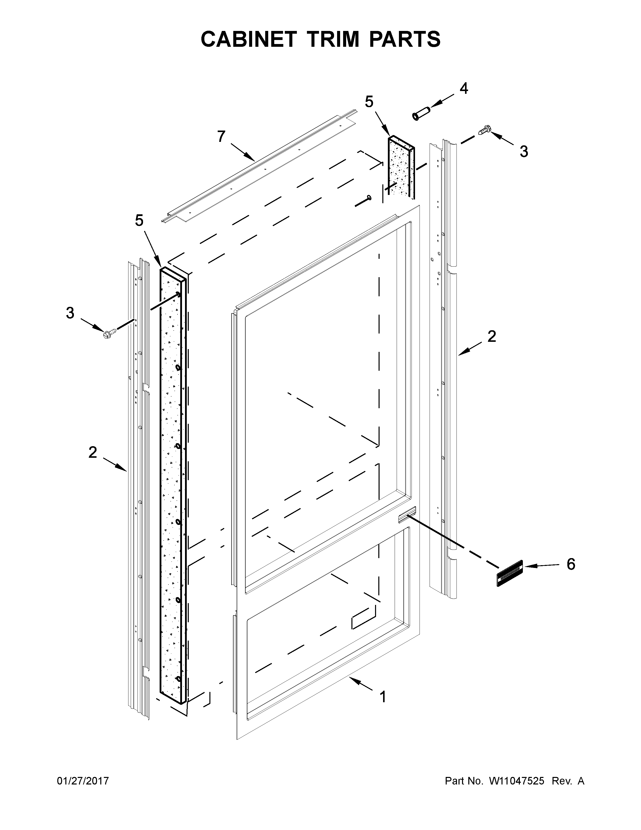 CABINET TRIM PARTS