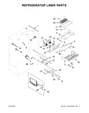 Refrigerator liner parts