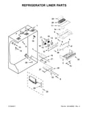 Refrigerator liner parts
