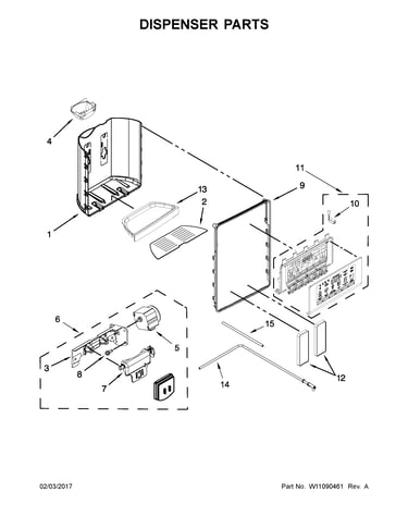 Dispenser parts