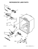 Refrigerator liner parts