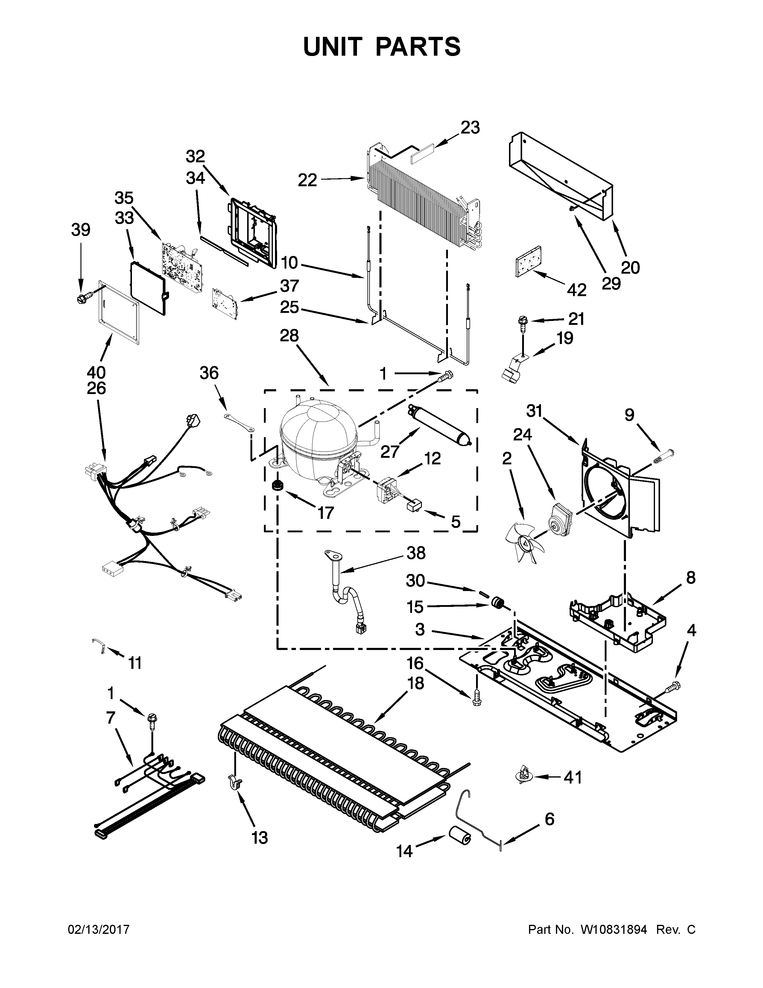 Unit parts