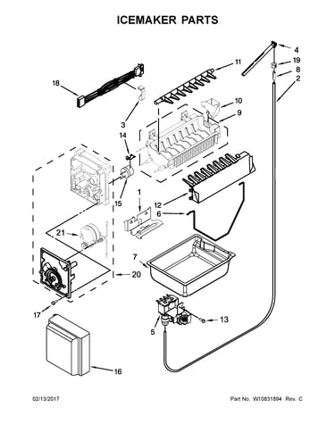 Icemaker parts
