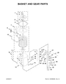 Basket and gear parts