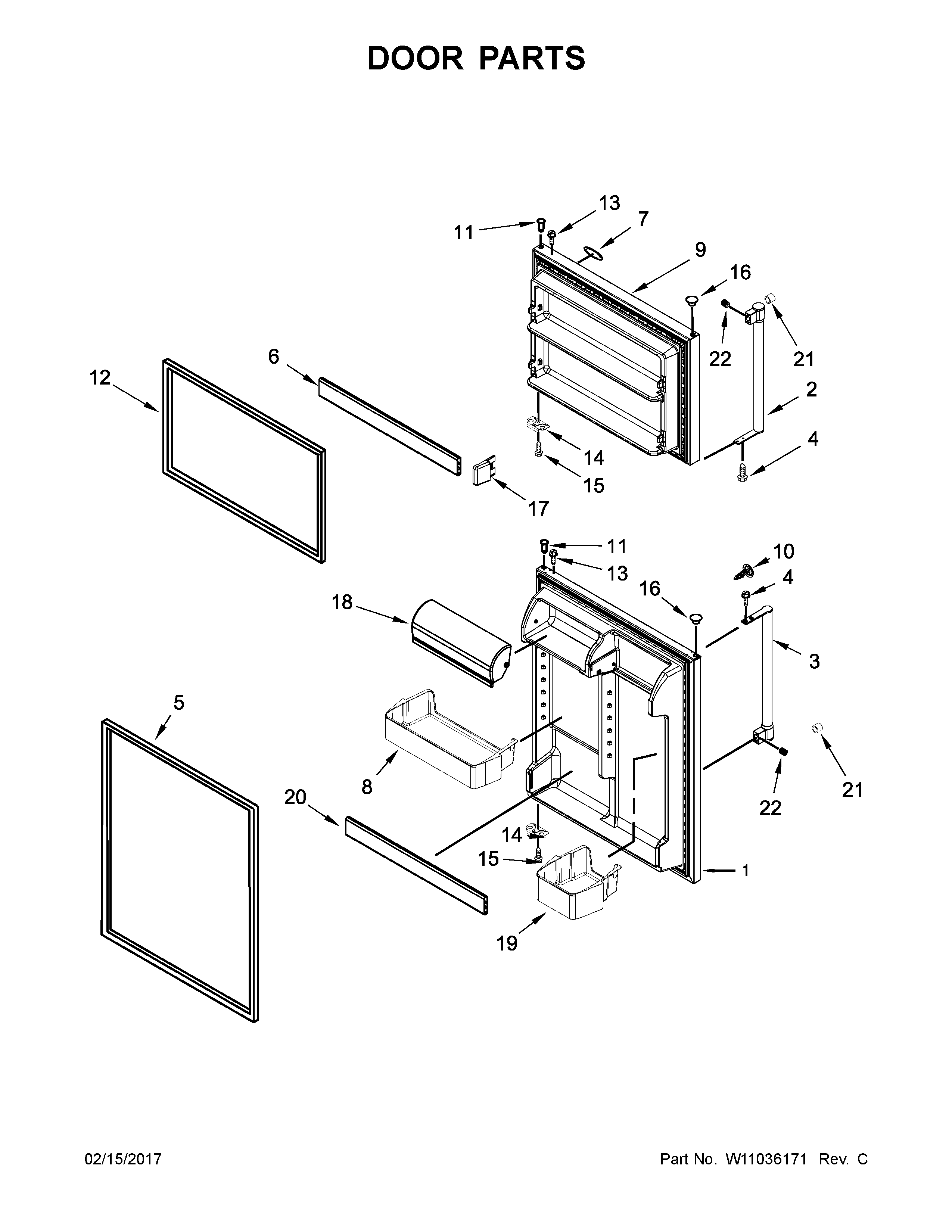 Door parts