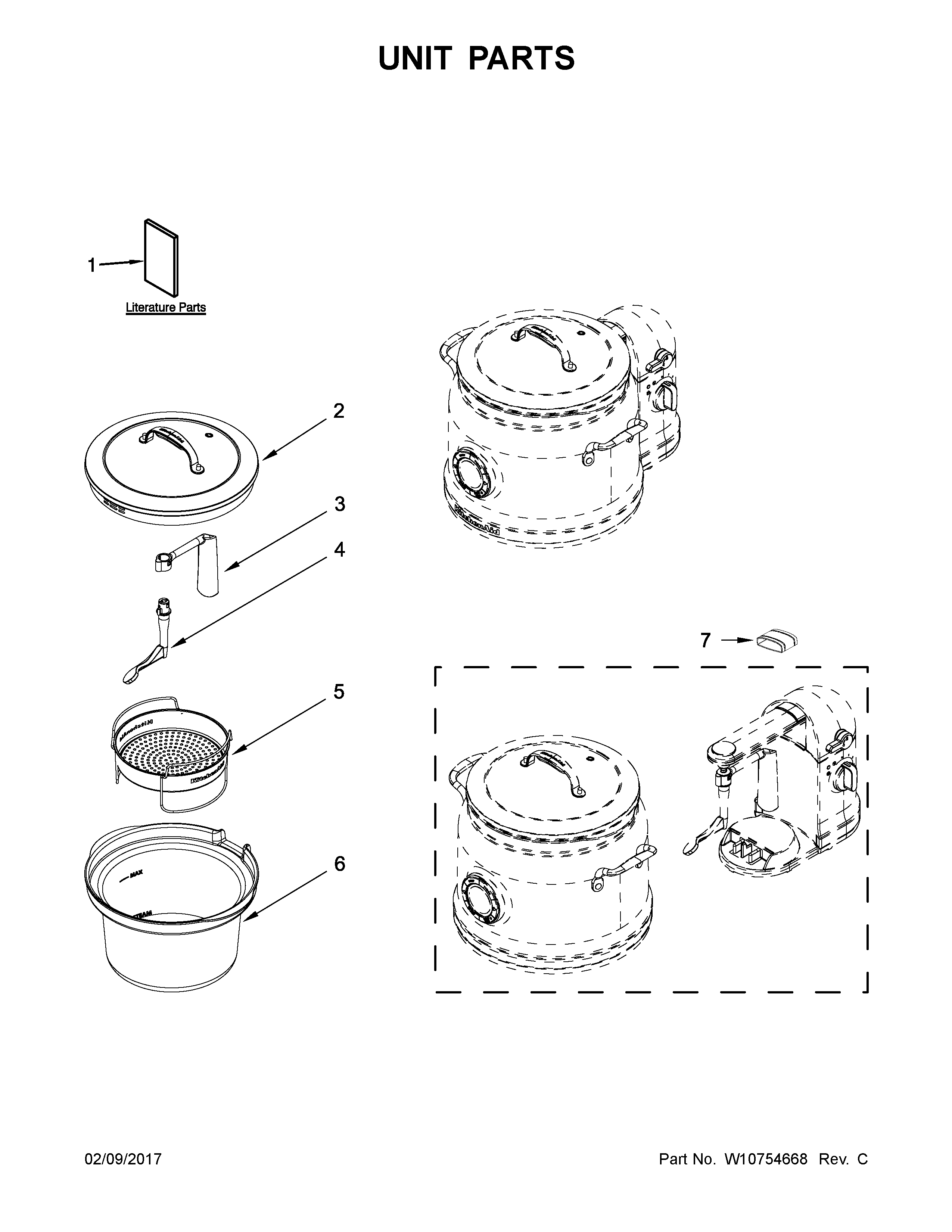 Unit parts