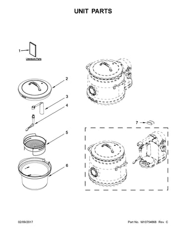 Unit parts