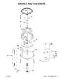 Basket and tub parts
