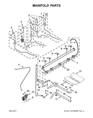 Manifold parts
