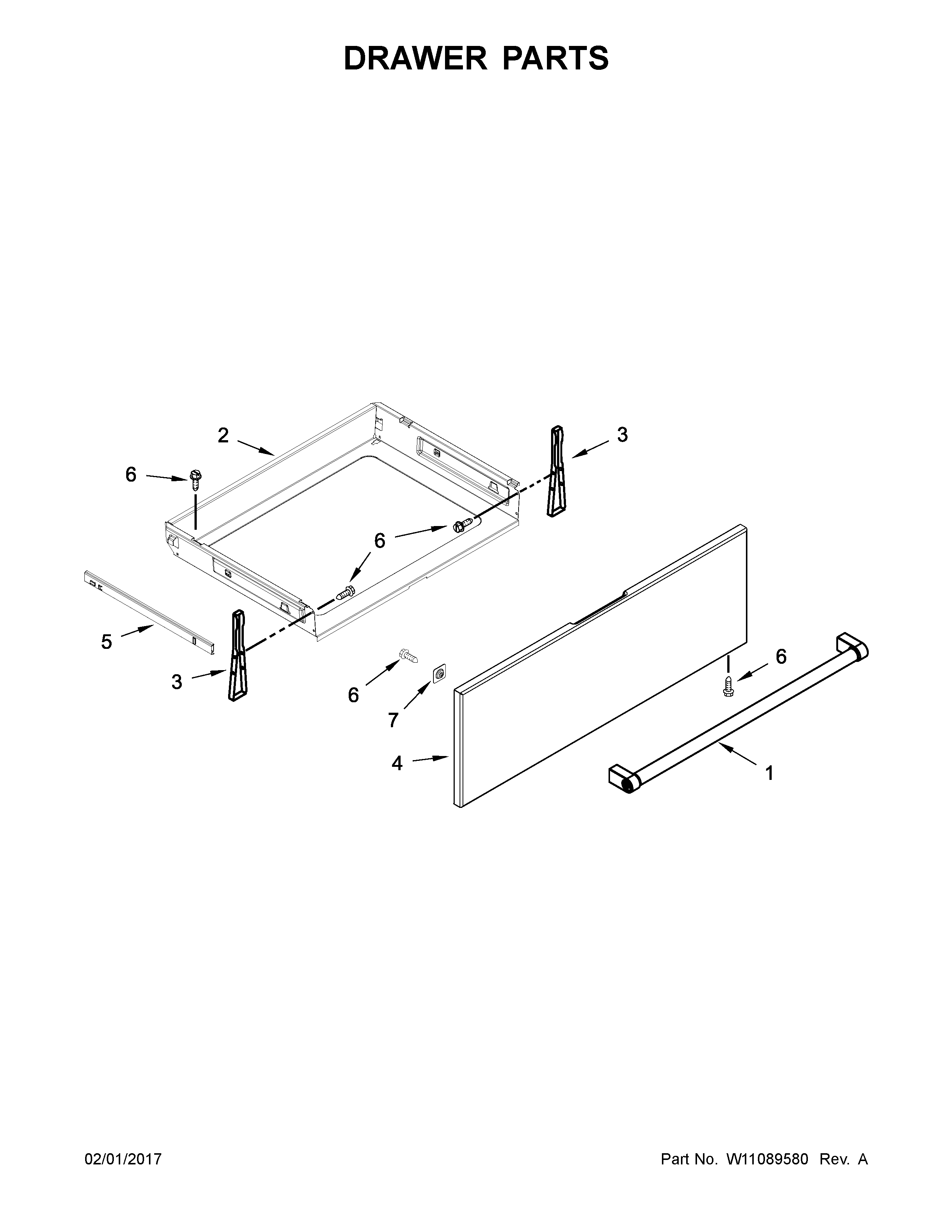 Drawer parts