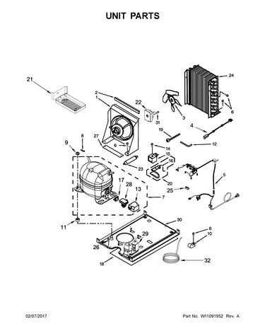 Unit parts
