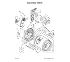 Maytag MEDB755DW2 bulkhead parts diagram